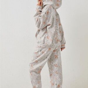 Oversized Camo Patterned Sweat set